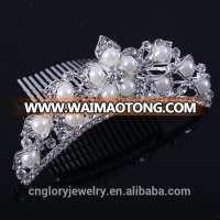 Factory Wholesale Crystal Hair Comb Rhinestones Hair Piece/Wedding Hair Accessories/Bridal Hair Ornaments